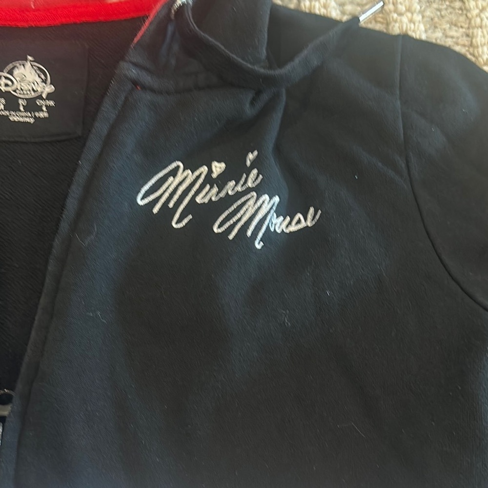 Disney Black and Red Minnie Mouse Sweatshirt - Picture 4 of 4